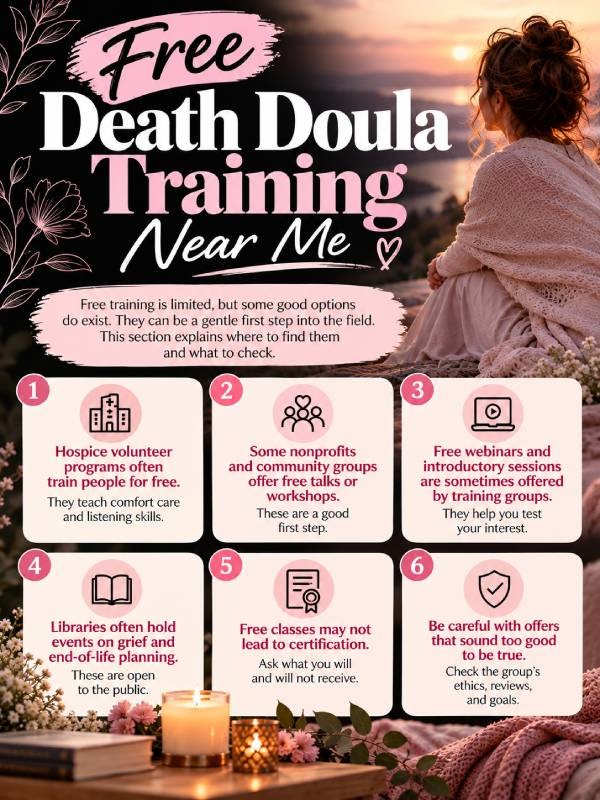 Free death doula training near me