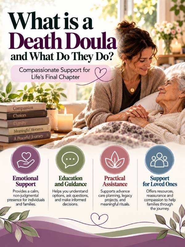 What is a death doula and what do they do